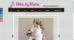 Desktop Screenshot of minisbymaria.com